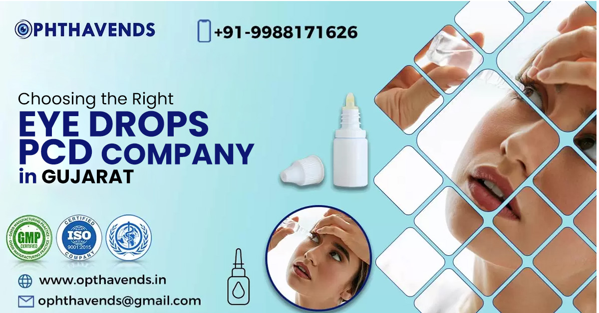 eye drops pcd company in gujarat